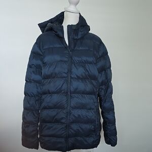 32 Degrees Women's Dark Blue Puffer Jacket
